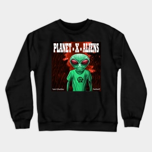 Alien CyberPunk Planet X Crewneck Sweatshirt
